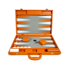 Luxury Croc - Embossed PU Leather Backgammon Set