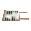 Compact Suede - Wrapped Travel Backgammon Set