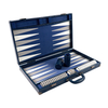 Premium Croc - Patterned PU Leather Backgammon Set