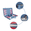 Premium Large - Size Backgammon Set in PU Leather Case