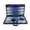 Premium Croc - Patterned PU Leather Backgammon Set