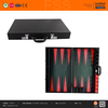 Luxury PU Leather Backgammon Set with Velvet Lining