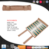 Compact Suede - Wrapped Travel Backgammon Set