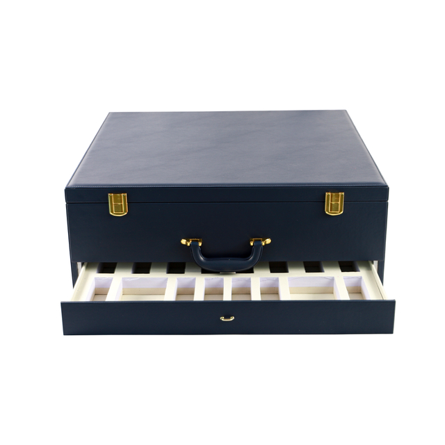 Executive PU - Leather Storage Box with Drawer