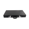 Luxury PU Leather Backgammon Set with Velvet Lining