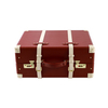 Artisanal Vintage - Inspired PU Leather Storage Trunk