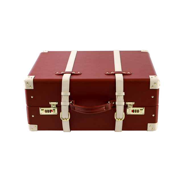 Artisanal Vintage - Inspired PU Leather Storage Trunk
