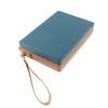 Dual - Tone PU Leather Travel Backgammon Set
