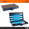 Tartan - Patterned PU Leather & Wool Backgammon Set