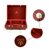 Artisanal Vintage - Inspired PU Leather Storage Trunk