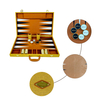 Premium Fabric-Covered Backgammon Set – Timeless Style for Modern Living