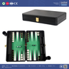 Luxury Backgammon Set Crafted from Recycled Leather